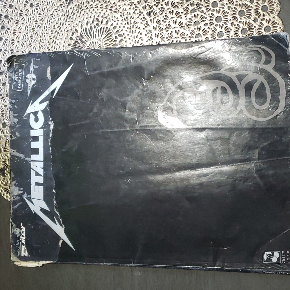 Metallica The Black Album Tablature